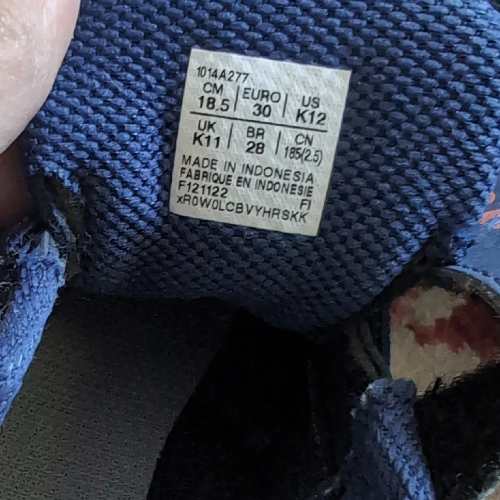 EUC Asics Blue and Orange Sneakers with Breathable Mesh - Picture 6 of 7